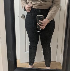 Warp+Weft black skinny jeans